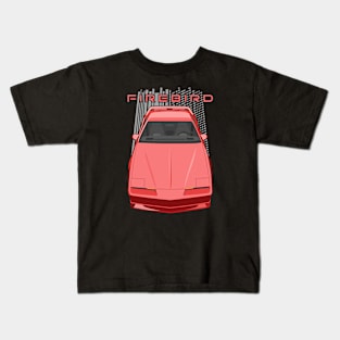 Custom Firebird 3rd gen Red Kids T-Shirt